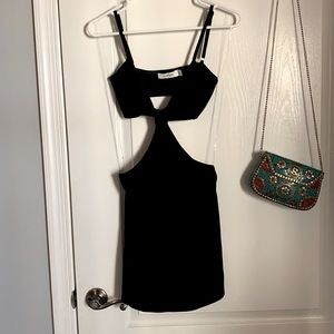 Glassine cutout dress (READ FULL DESCRIPTION)